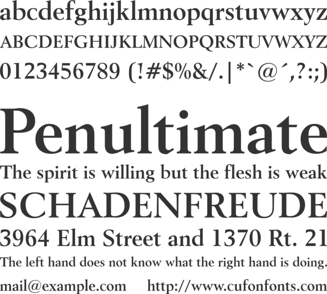 Revival565 BT font preview