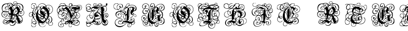 RoyalGothic Regular font