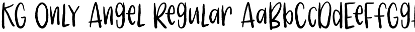KG Only Angel font download
