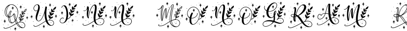 Quinn Monogram Regular font