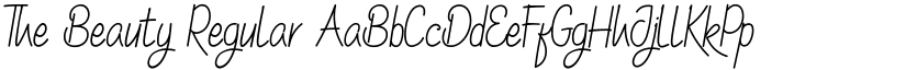 The Beauty font download