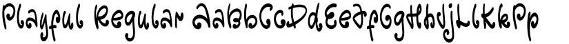 Playful Regular font