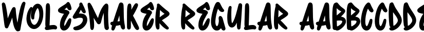 Wolesmaker Regular font