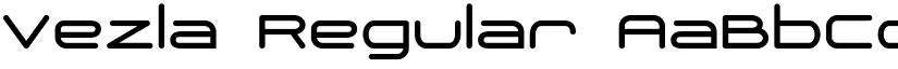 Vezla Regular font