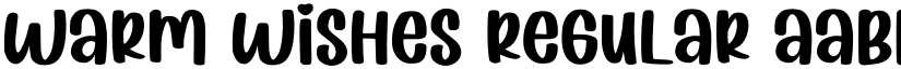 Warm Wishes font download