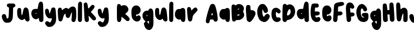 Judymlky Regular font