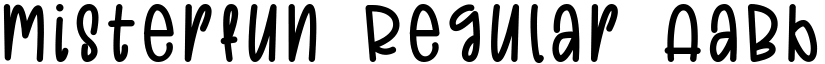 Misterfun font download