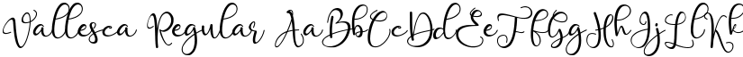 Vallesca font download