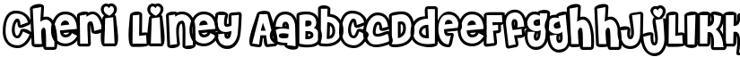 Cheri Liney font