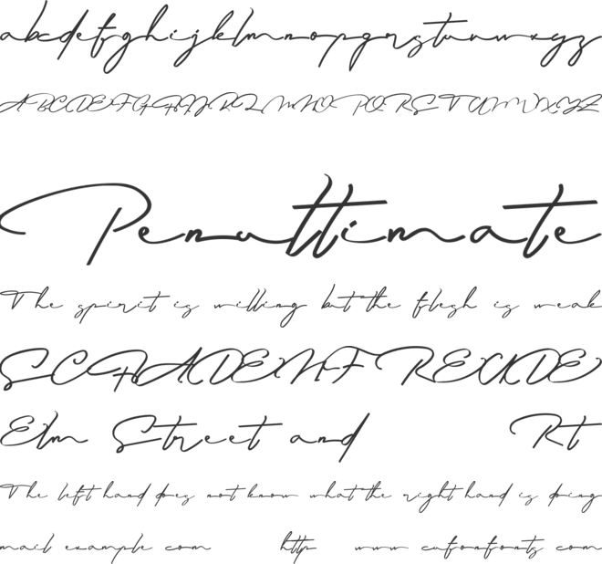 Hanoman font preview