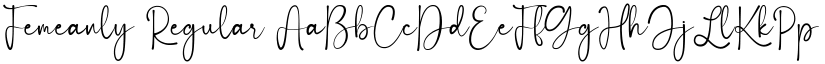 Femeanly font download