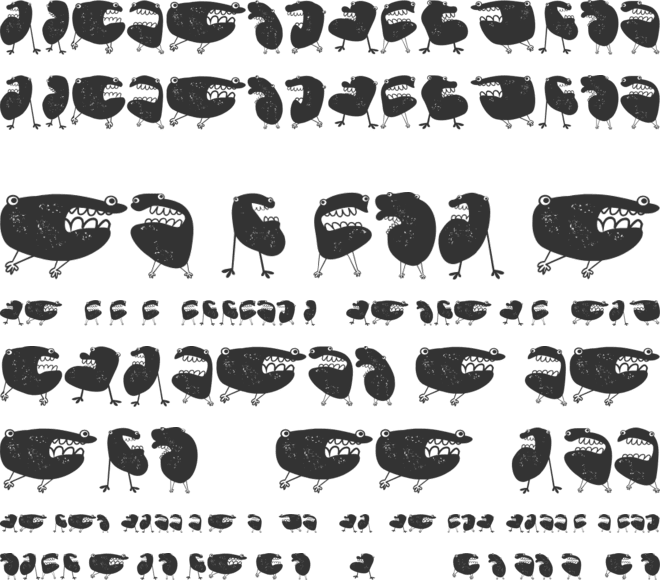 Skepping font preview