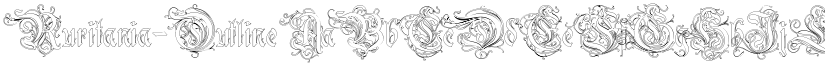 Ruritania-Outline font
