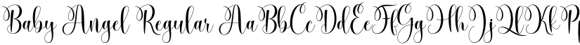 Baby Angel Regular font