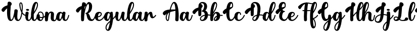 Wilona Regular font