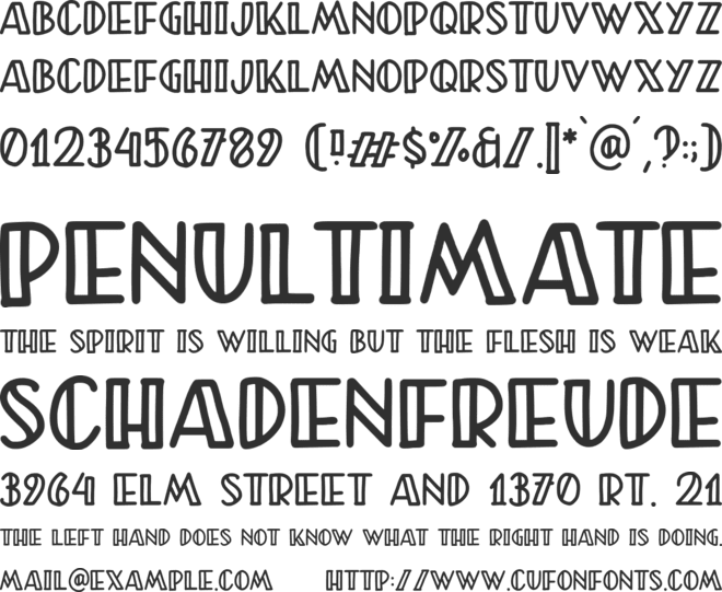 Malihah Slab font preview