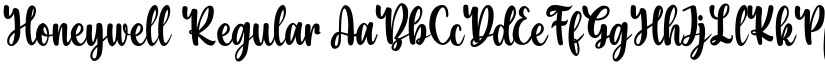 Honeywell Regular font