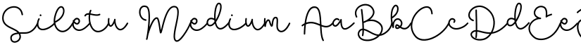 Siletu font download