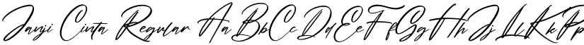 Janji Cinta Regular font