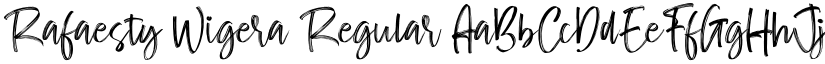 Rafaesty Wigera font download