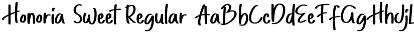 Honoria Sweet font download