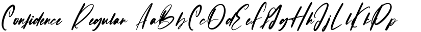 Confidence font download