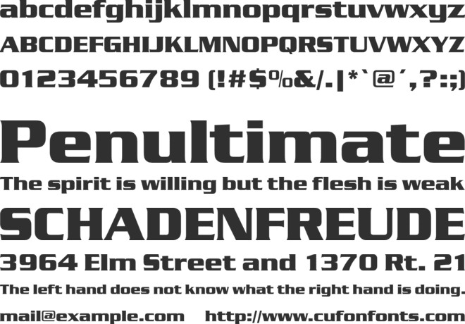 SerpentineDBol font preview