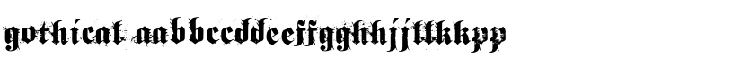 gothical font