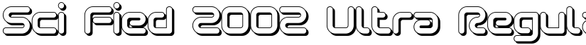 Sci Fied 2002 Ultra Regular font