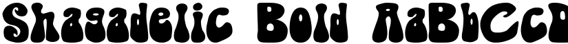 Shagadelic Bold font