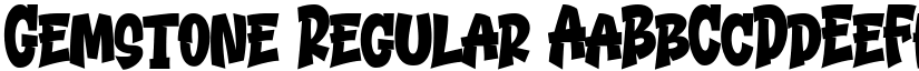 Gemstone Regular font