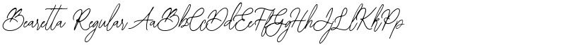 Bearetta Regular font