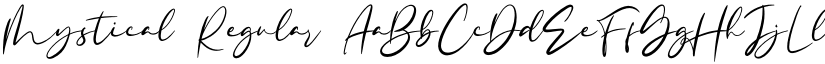 Mystical Regular font