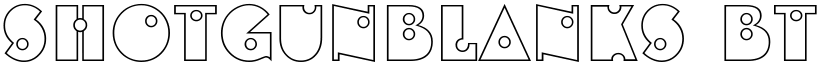 ShotgunBlanks BT font download