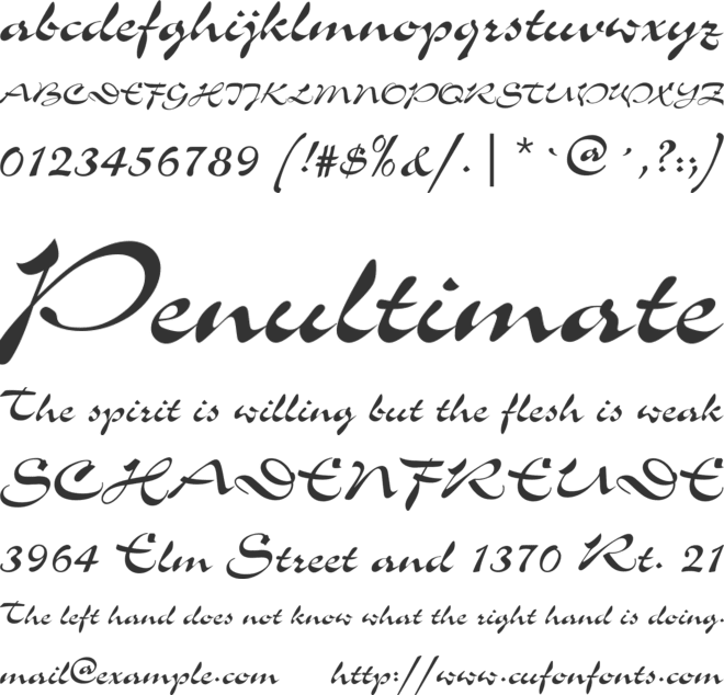 SloganD font preview