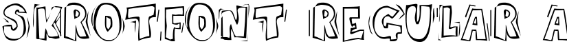 Skrotfont font download