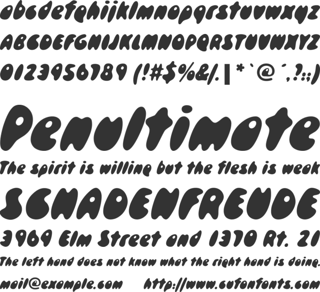 SkidoosD font preview