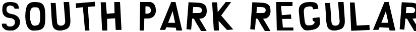 South Park Regular font