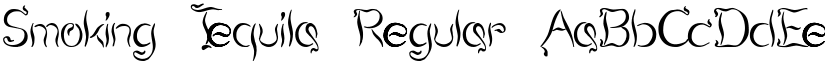 Smoking Tequila font download
