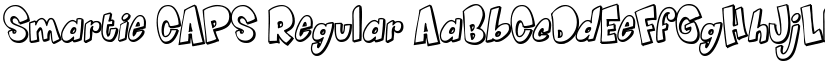 Smartie CAPS Regular font
