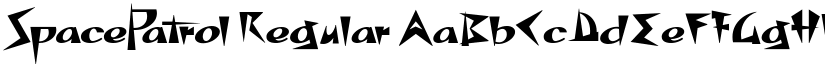 SpacePatrol font download