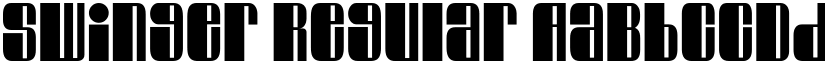 Swinger Regular font
