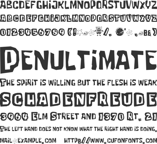 tartarsauce_erc font preview