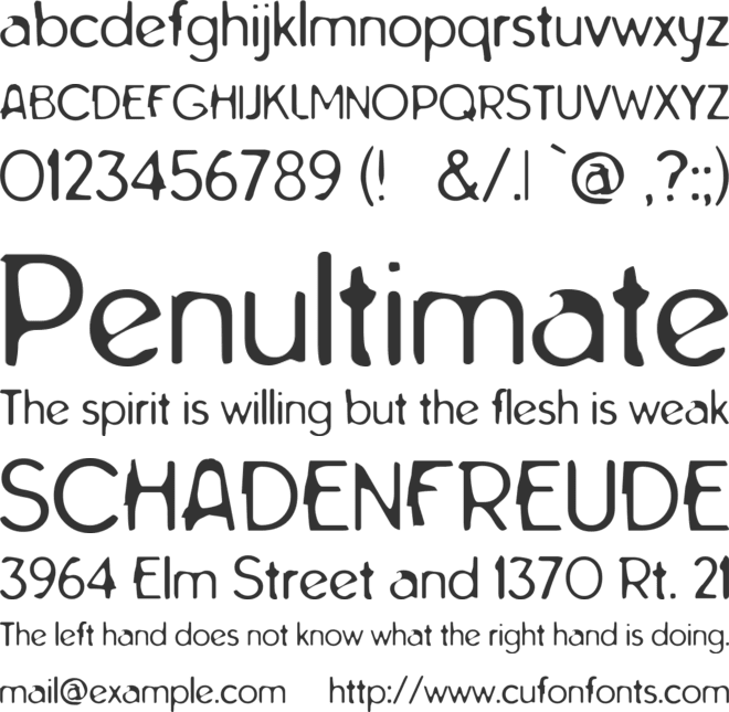 Tarnished Halo font preview