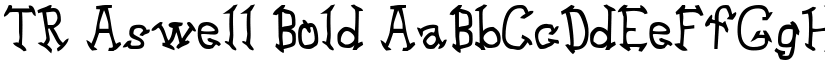 TR Aswell font download