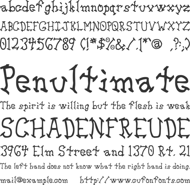 TR Aswell font preview