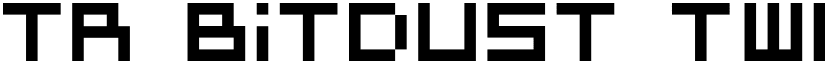 TR BitDust Two font download