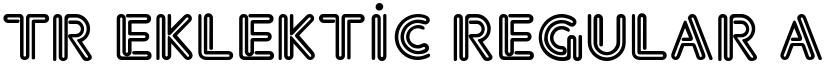 TR Eklektic font download