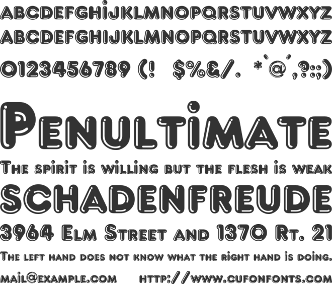 TR Frankfurter Hlt font preview