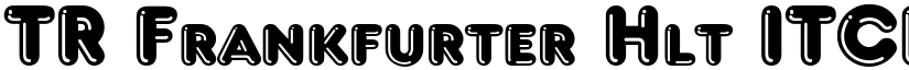 TR Frankfurter Hlt ITCNormal font